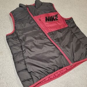 Women's Nike Garnet Florida State Seminoles Reversible Puffer Vest